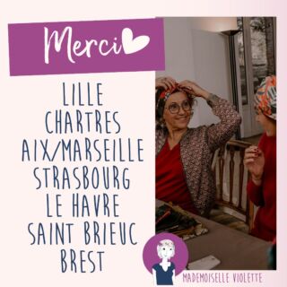 [CLAP DE FIN DU WEEK-END]

Fin de week-end pour les violetto-girls qui ont fait le plein énergies et de partages incroyables 🙏

On a eu la chance d’accueillir des copines, des mères et des filles, des cousines ou encore des femmes en solo qui ont pensé à elles dans les villes de Lille, Chartres, Aix/Marseille, Strasbourg, Le Havre, Saint Brieuc, Brest ❤️

Et vous, racontez-nous votre expérience Violette ?

La bisette ! 🌸
#finduweekend #weekend #lille #chartres #aix #marseille #strasbourg #lehavre #saintbrieuc #brest #france #bienetre #beaute #femmes #lacherprise #gratitude
